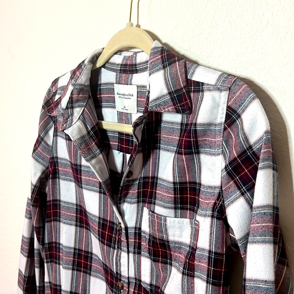 Plaid Abercrombie & Fitch Flannel